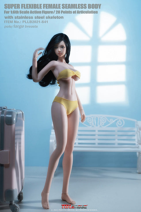 Phicen TBLeague S41 Pale, Large Bust Female Seamless 1/6 Body Action Figure